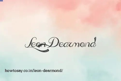 Leon Dearmond