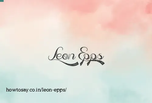 Leon Epps