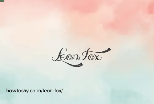 Leon Fox