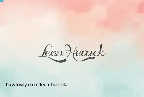Leon Herrick