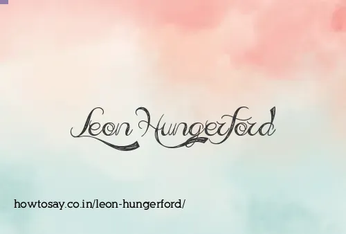 Leon Hungerford