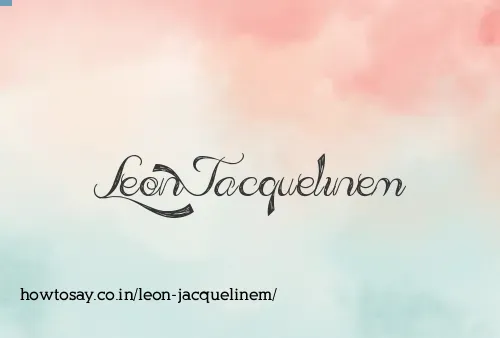 Leon Jacquelinem