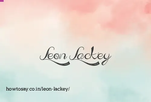 Leon Lackey