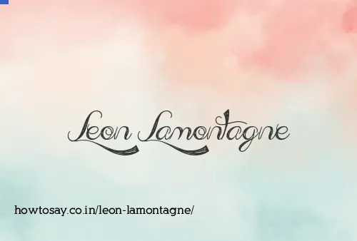 Leon Lamontagne
