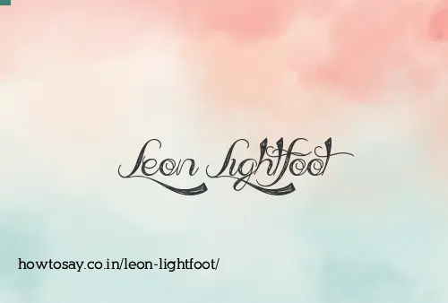 Leon Lightfoot