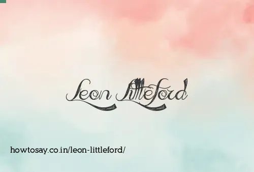 Leon Littleford