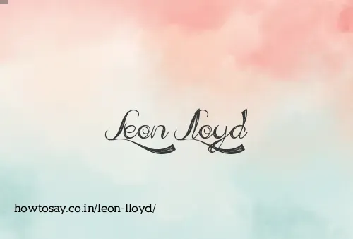 Leon Lloyd