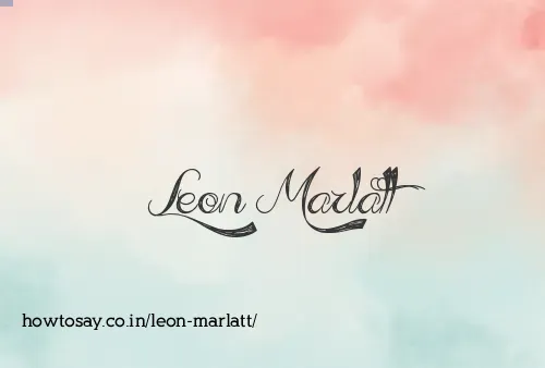 Leon Marlatt