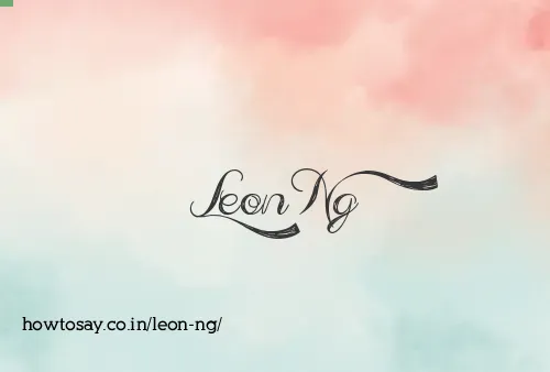 Leon Ng
