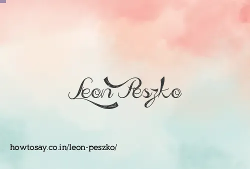 Leon Peszko