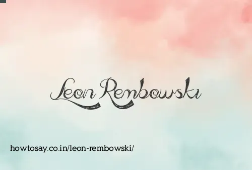 Leon Rembowski