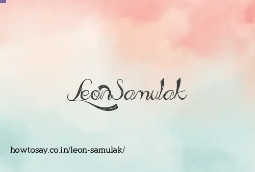 Leon Samulak