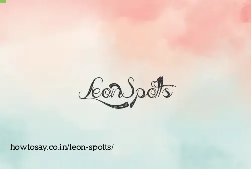 Leon Spotts