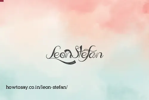 Leon Stefan