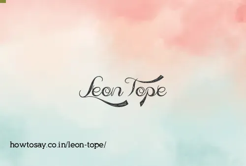 Leon Tope