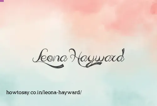 Leona Hayward