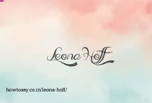 Leona Hoff