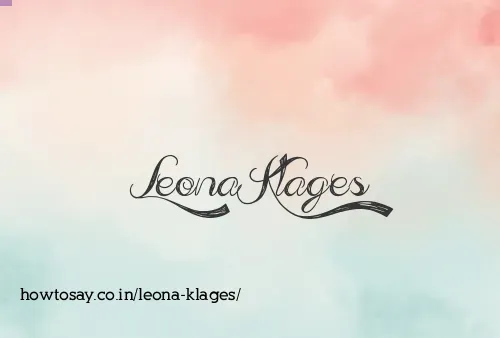 Leona Klages