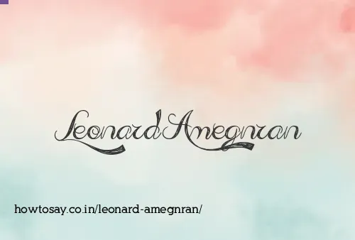 Leonard Amegnran