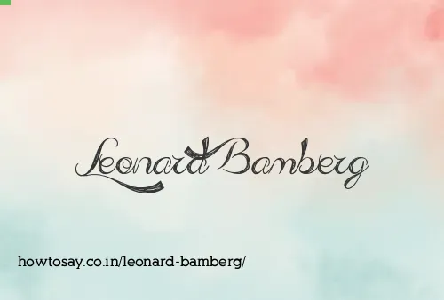 Leonard Bamberg