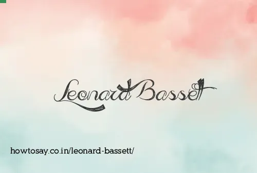 Leonard Bassett