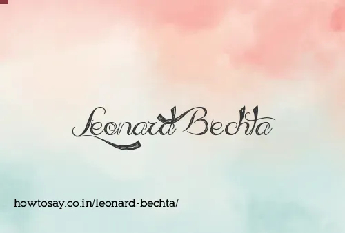 Leonard Bechta