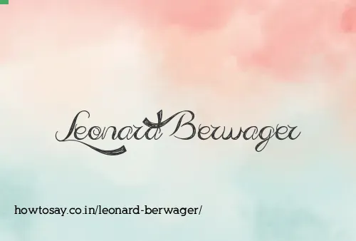 Leonard Berwager