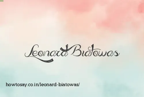 Leonard Biatowas