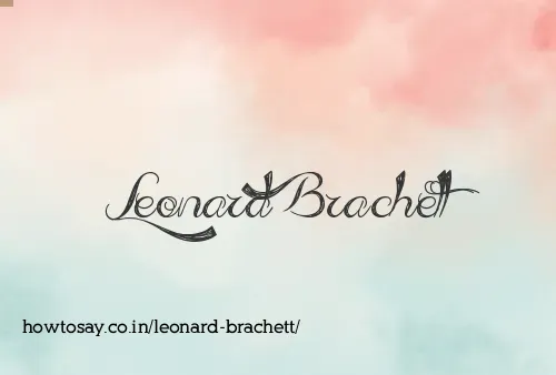 Leonard Brachett