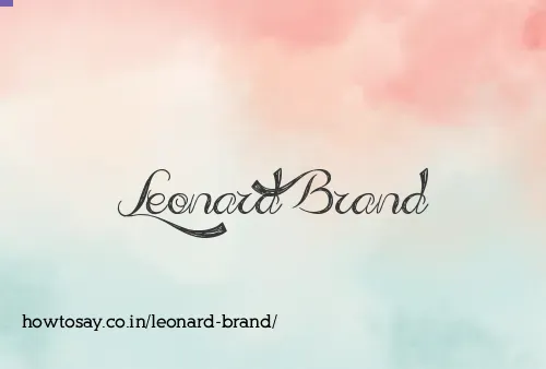 Leonard Brand