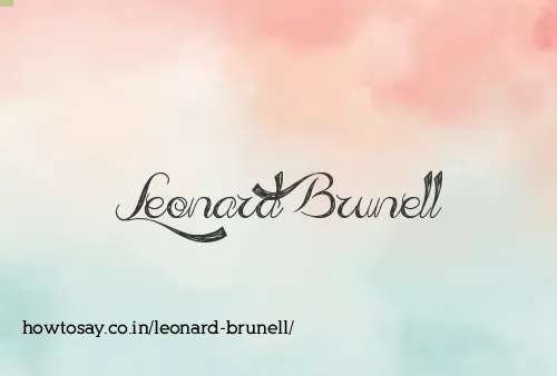 Leonard Brunell