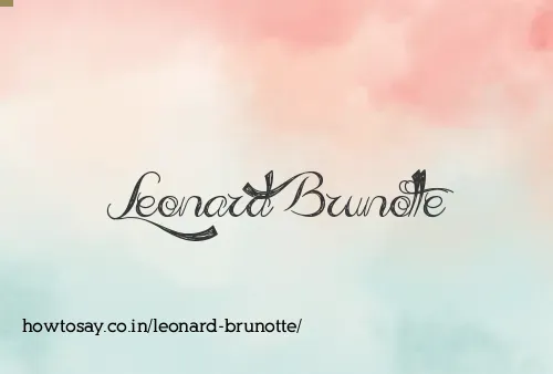 Leonard Brunotte