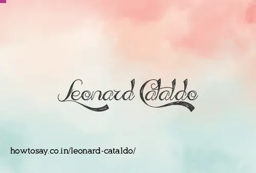 Leonard Cataldo