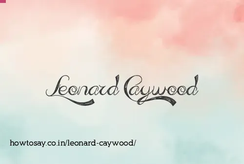 Leonard Caywood