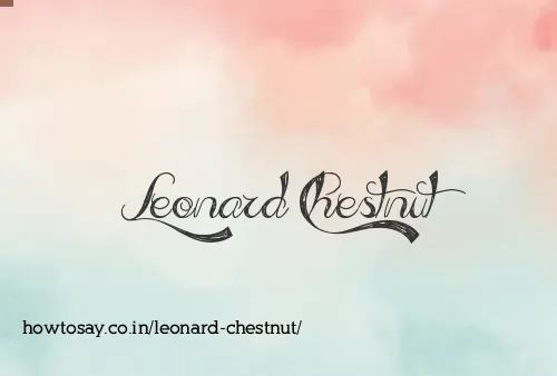 Leonard Chestnut