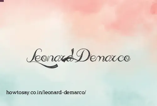 Leonard Demarco