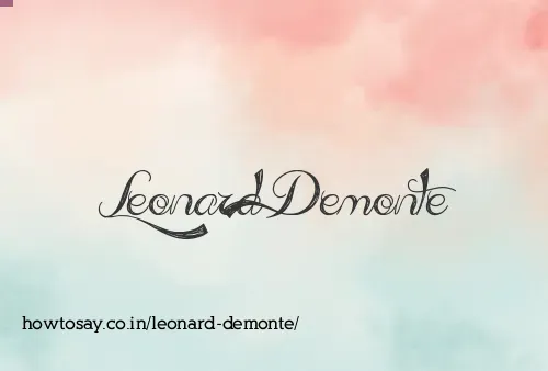 Leonard Demonte