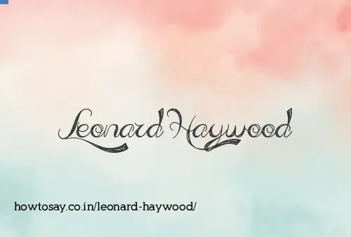 Leonard Haywood