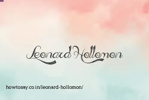 Leonard Hollomon