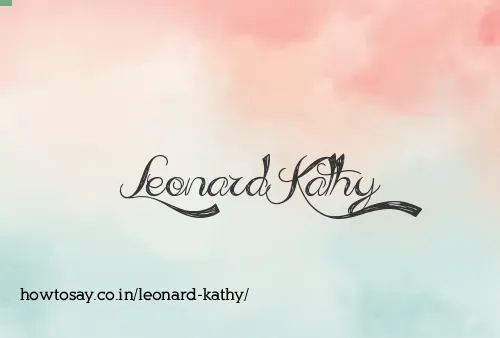 Leonard Kathy