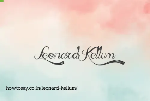 Leonard Kellum