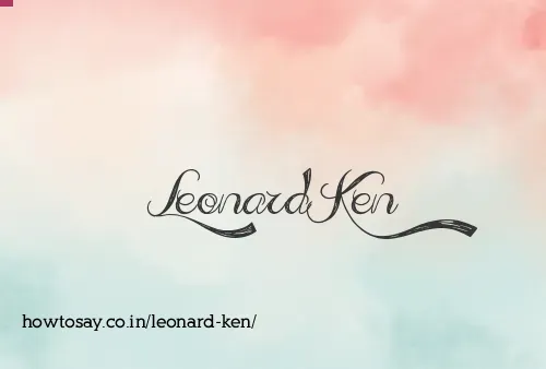 Leonard Ken