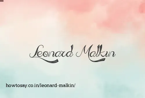 Leonard Malkin