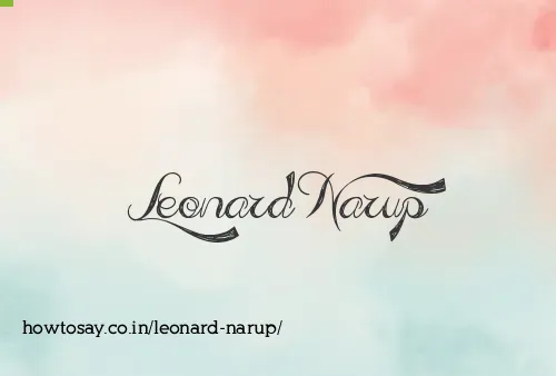 Leonard Narup