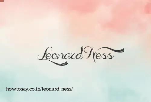 Leonard Ness