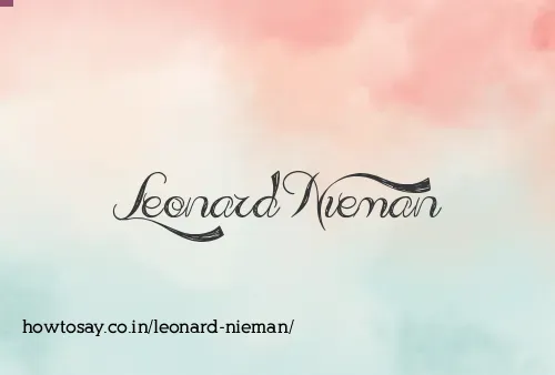 Leonard Nieman
