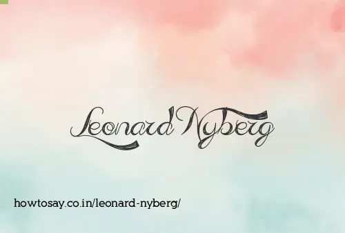 Leonard Nyberg