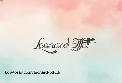 Leonard Offutt