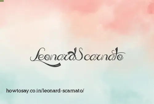 Leonard Scarnato