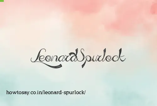 Leonard Spurlock